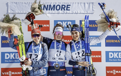 Janina Hettich-Walz wurde Zweite in Canmore, Kanada.