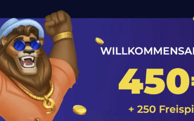 Fantastischer Willkommensbonus von 450 Euro und 250 Freispielen im NINE Casino!