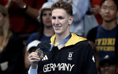 Lukas Märtens gewann Gold über 400m Freistil der Männer
