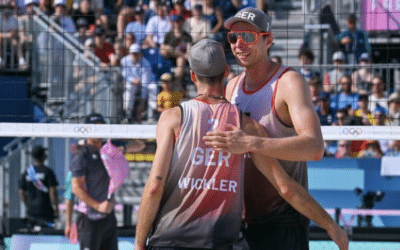 Das deutsche Duo Ehlers und Wickler triumphierte über das französische Duo Bassereau und Lyneel in der Eröffnungsphase des olympischen Beachvolleyballturniers
