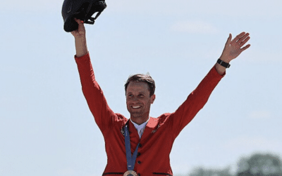 Den Parcours bei den Olympischen Spielen in Paris dominierte Kukuk auf Checker 47.