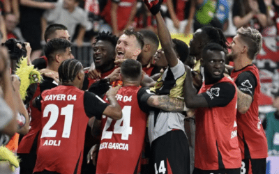 BAYER LEVERKUSEN BESIEGT VFB STUTTGART IM ELFERSCHIESSEN UND GEWINNT DEN DFL-SUPER CUP