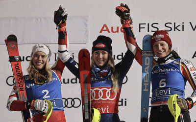 Shiffrin dominiert den 98. Weltcup-Rennen. Drittplatzierte Lena Dürr.