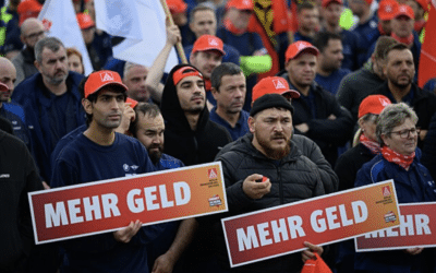 VW-Mitarbeiter in Deutschland beginnen die zweite Streikrunde – diesmal vier Stunden lang