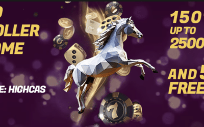 Casino Mustang: HighRoller Willkommensbonus von 150 % bis zu 2.500 EUR und 50 Freispiele!